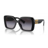 OKULARY PRZECIWSŁONECZNE MIU MIU MU10YS MU 10Y 1AB-5D1 BLACK/GREY GRADIENT r. 56