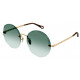 OKULARY PRZECIWSŁONECZNE CHLOÉ CHLOE CH0254S 003 GOLD/GREEN r. 57