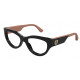 OKULARY KOREKCYJNE GUCCI GG1655O GG 1665O BLACK/PINK r.53