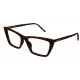 OKULARY KOREKCYJNE SAINT LAURENT SL737 THIN OPT SL 737 002 HAVANA MICA r. 53