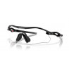 OKULARY OAKLEY® OO9495D-02 RADAR PLATE POLISHED BLACK/CLEAR PHOTO 50% BLACK IRIDIUM