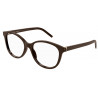OKULARY KOREKCYJNE SAINT LAURENT SLM112 SL M112 007 BROWN r. 54