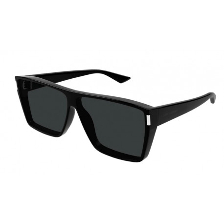 OKULARY PRZECIWSŁONECZNE SAINT LAURENT SL756 SL 756 001 BLACK/BLACK r. 64