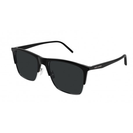 OKULARY PRZECIWSŁONECZNE SAINT LAURENT SL768 SL 768 002 BLACK/BLACK r. 57