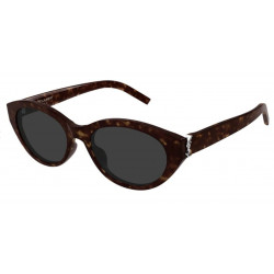 OKULARY PRZECIWSŁONECZNE SAINT LAURENT SLM148 SL M148 002 HAVANA/GREY r.54