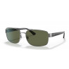 OKULARY PRZECIWSŁONECZNE RAY-BAN® RB3687 004/58 GUNMETAL/GREEN POLARIZED r. 51