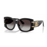 OKULARY PRZECIWSŁONECZNE DOLCE&GABBANA DG4501 501/8G BLACK/GREY GRADIENT