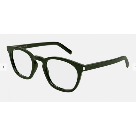 OKULARY KOREKCYJNE SAINT LAURENT SL28 OPT SL 28 OPT 010 GREEN r. 50