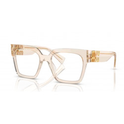 OKULARY KOREKCYJNE MIU MIU MU04U 11T-101 SAND TRANSPARENT r.52