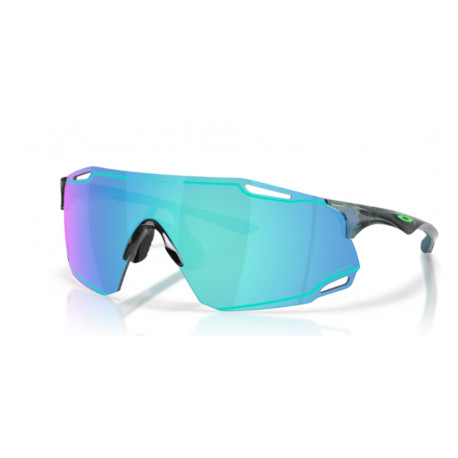 OKULARY OAKLEY® OO9513-02 CYBR DYNO POLISHED BLACK/PRIZM SAPPHIRE