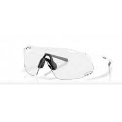 OKULARY OAKLEY® OO9513-01 CYBR DYNO MATTE WHITE CLEAR PHOTOCHROMIC