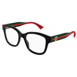 OKULARY KOREKCYJNE GUCCI GG1863 GG 1863 001 BLACK/GREEN/RED r. 51