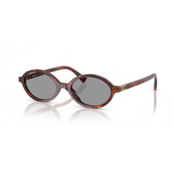 OKULARY PRZECIWSŁONECZNE MIU MIU MU04 MU 04ZS Z1C-40O HAVANA MAHOGANY/GREY r. 50