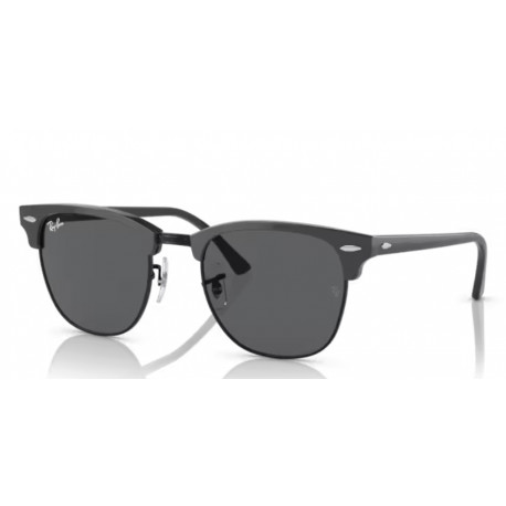 OKULARY PRZECIWSŁONECZNE RAY-BAN® RB3016 1367/B1 GREY ON BLACK / DARK GREY CLUBMASTER r. 51
