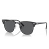 OKULARY PRZECIWSŁONECZNE RAY-BAN® RB3016 1367/B1 GREY ON BLACK / DARK GREY CLUBMASTER r. 51