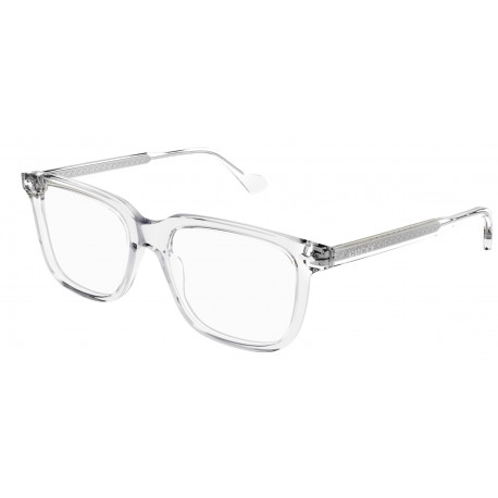 OKULARY KOREKCYJNE GUCCI GG 0737O GG0737O 017 CRYSTAL r. 53