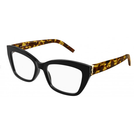 OKULARY KOREKCYJNE SAINT LAURENT SL M117 SLM117 007 BLACK/HAVANA r. 53