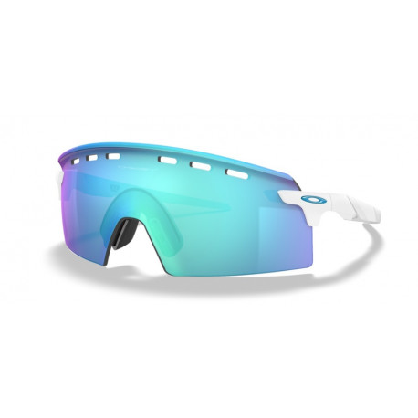 OKULARY OAKLEY® OO9235 ENCODER STRIKE MATTE WHITE/PRIZM SAPPHIRE CUSTOM