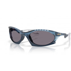 OKULARY OAKLEY® OO9437-09 PLANTARIS MATTE TRANSPARENT ABYSS/PRIZM GREY POLARIZED