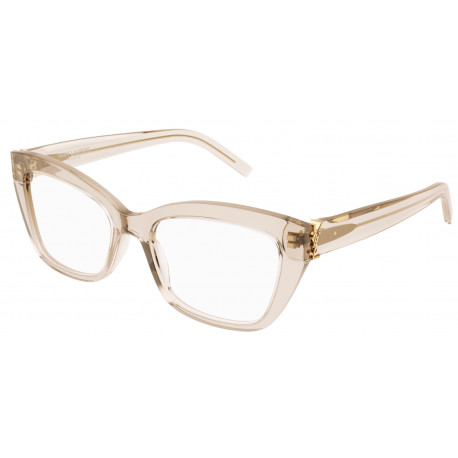 OKULARY KOREKCYJNE SAINT LAURENT SLM117 SL M117 004 NUDE r. 53