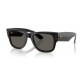 OKULARY PRZECIWSŁONECZNE RAY-BAN® MEGA WAYFARER RB0840S 6826/J5 BLACK/ULTRA BLACK r.51