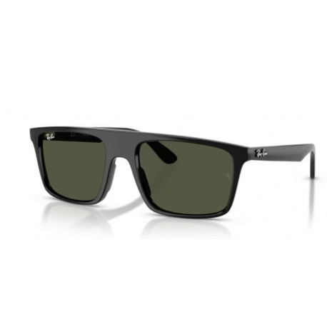 OKULARY PRZECIWSŁONECZNE RAY-BAN® RB2222 901/31 BLACK/GREEN r. 57
