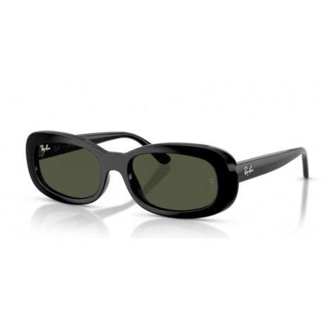 OKULARY PRZECIWSŁONECZNE RAY-BAN® RB2221 901/31 BLACK/GREENr.56