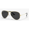 OKULARY PRZECIWSŁONECZNE RAY-BAN® RB3025 GOLD PLATED/GREY POLARIZED r. 62 REMIX