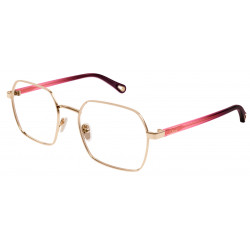 OKULARY KOREKCYJNE CHLOÉ CH 0268O CH0268O 005 GOLD BURGUNDY r. 54