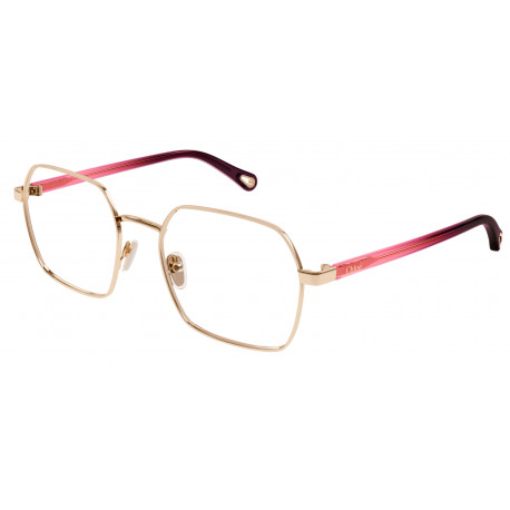 OKULARY KOREKCYJNE CHLOÉ CH 0268O CH0268O 005 GOLD BURGUNDY r. 54