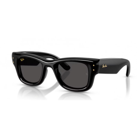 OKULARY PRZECIWSŁONECZNE RAY-BAN® RB4940 601/87 BLACK/ULTRA BLACK r. 50 WAYFARER PUFFER