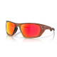 OKULARY OAKLEY® OO9431-16 LATERALIS MATTE DARK AMBER/PRIZM RUBY Kylian Mbappé Signature Series
