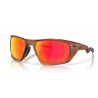 OKULARY OAKLEY® OO9431-16 LATERALIS MATTE DARK AMBER/PRIZM RUBY Kylian Mbappé Signature Series