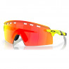 OKULARY OAKLEY® OO9235-19 ENCODER STRIKE MATTE TENNIS BALL YELLOW CELESTE NEURON/PRIZM RUBY INNER SPARK COLLECTION