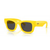 OKULARY PRZECIWSŁONECZNE RAY-BAN® RB4940 6830/87 YELLOW/ULTRA BLACK r. 47 WAYFARER PUFFER