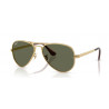 OKULARY PRZECIWSŁONECZNE RAY-BAN® RB3925 001/58 ARISTA / GREEN POLARIZED r.62