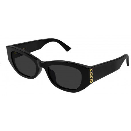 OKULARY PRZECIWSŁONECZNE GUCCI GG2044SA 001 BLACK/GREY r. 53