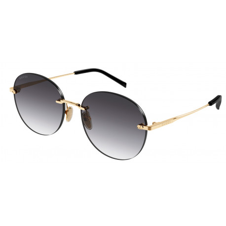 OKULARY PRZECIWSŁONECZNE GUCCI GG2101SA 001 GOLD/GREY GRADIENT r. 58