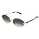 OKULARY PRZECIWSŁONECZNE GUCCI GG2051S 001 GOLD BLACK/GREY r. 58