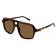 OKULARY PRZECIWSŁONECZNE GUCCI GG2052S 003 HAVANA/BROWN r. 53