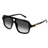 OKULARY PRZECIWSŁONECZNE GUCCI GG2052S GG 2052 001 BLACK/GREY GRADIENT r. 53