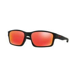 OKULARY OAKLEY® OO9247-11 CHAINLINK MATTE BLACK/RUBY IRIDIUM