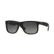 OKULARY PRZECIWSŁONECZNE RAY-BAN® RB4165 622/T3 BLA/GREY GRADIENT POLARIZED JUSTIN r.54CK RUBBER