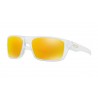 OKULARY OAKLEY® OO9367-05 DROP POINT MATTE CLEAR/FIRE IRIDIUM