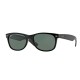 OKULARY RAY-BAN® RB2132 901/58 BLACK/CRYSTAL GRENN POLARIZED NEW AVIATOR r.58