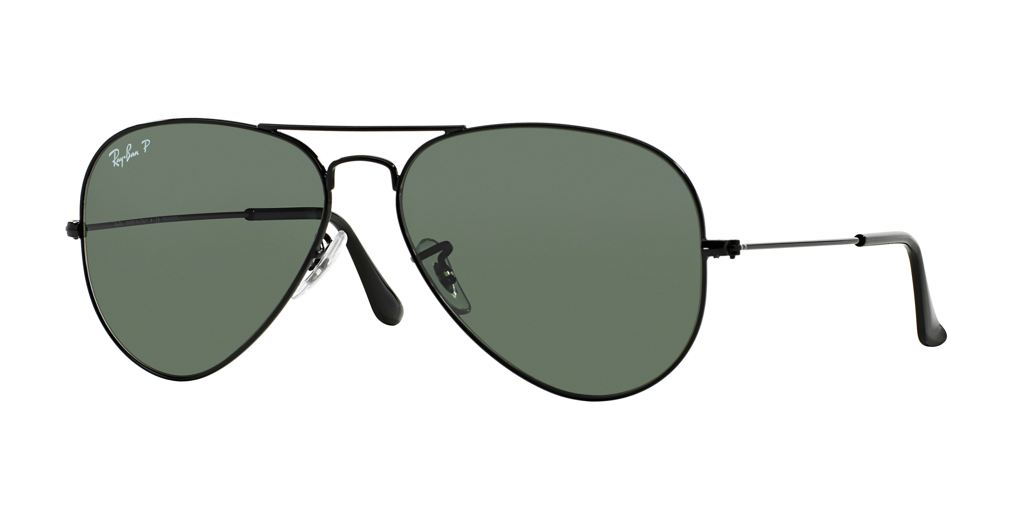 Okulary Przeciwsloneczne Ray Ban Rb3025 002 58 Black Crystal Green Polarized Aviator R 62 Optyk Okular