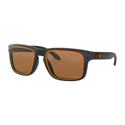 OKULARY OAKLEY® OO9102-G8 HOLBROOK MATTE BLACK/PRIZM BRONZE FIRE AND ICE COLLECTION