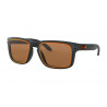 OKULARY OAKLEY® OO9102-G8 HOLBROOK MATTE BLACK/PRIZM BRONZE FIRE AND ICE COLLECTION