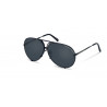 OKULARY PRZECIWSŁONECZNE PORSCHE DESIGN P8478D BLACK GREY BLUE & MERCURY SILVER MIRRORED r.66
