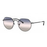 OKULARY PRZECIWSŁONECZNE RAY-BAN® RB3565 002/GE BLACK/PINK GRADIENT BLUE JACK r. 53